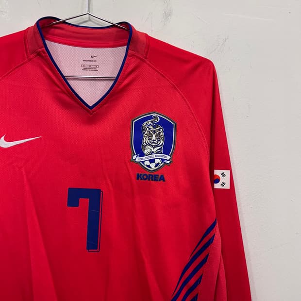 나이키 2006 독일 월드컵 박지성 로고 싸커 져지