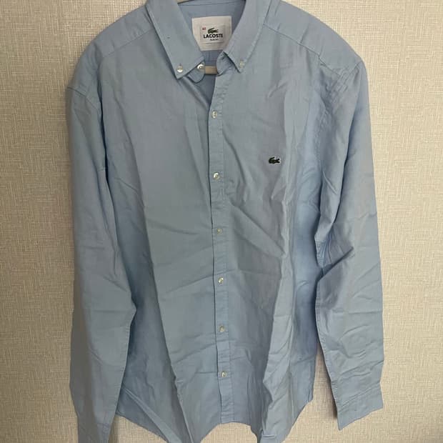 라코스테 블루 셔츠 38 (95사이즈)