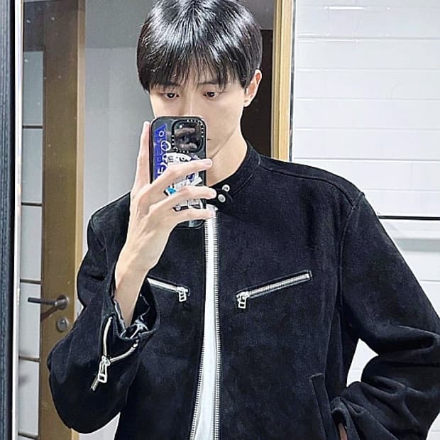 토니웩 카프레이서 스웨이드 자켓 L