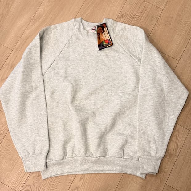 프룻오브더룸 맨투맨 90s 데드스탁 크루넥 스웻셔츠 USA