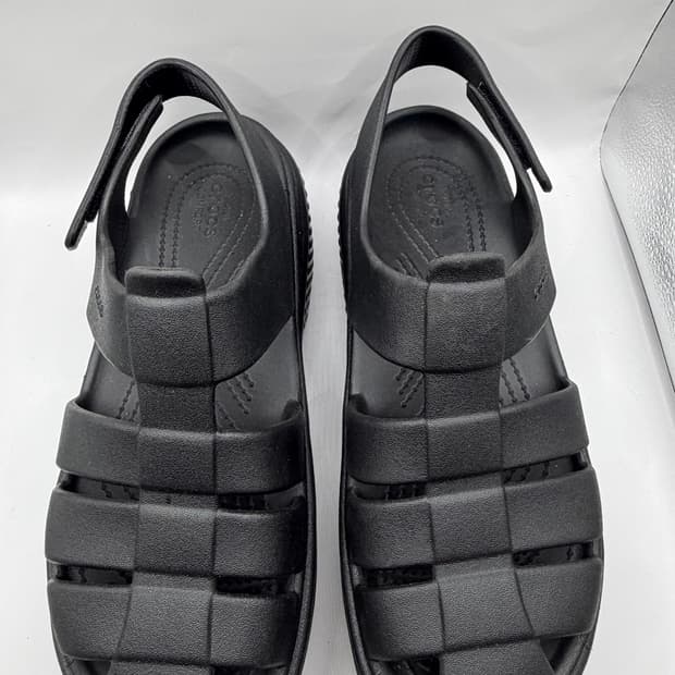 크록스 플랫폼 블랙 샌들 (Sandal/Platform Black)