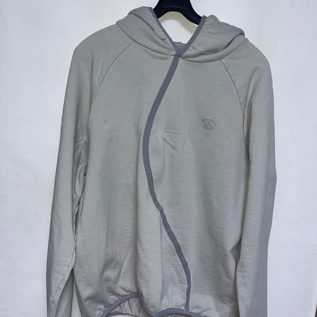 산산기어 테이프드 후드  그레이 -23ss 2사이즈
