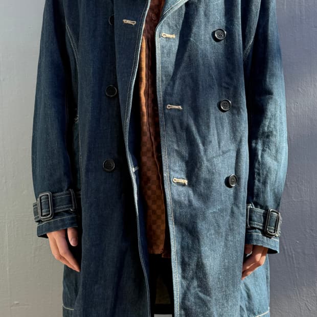 리바이스 데님 코트