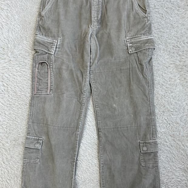 콜롬비아 코듀로이 카고 팬츠/#490