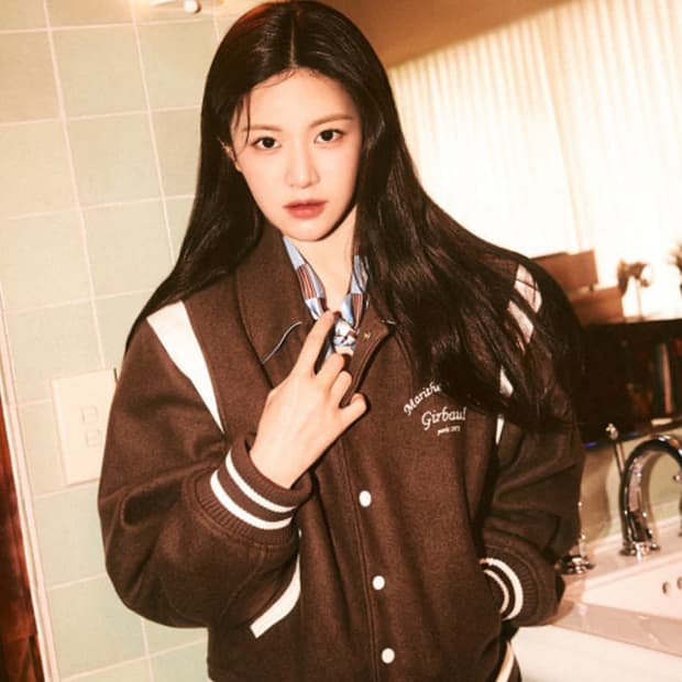 마리떼 바시티 자켓