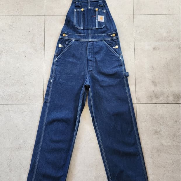 칼하트 데님 오버롤