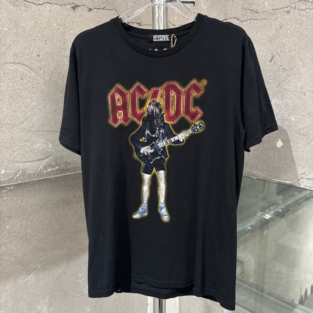 히스테릭 글래머 AC/DC 티셔츠