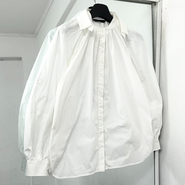 준지 레이어드 카라 셔츠