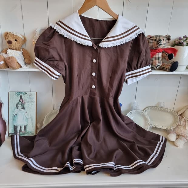 초코브라우니 세라복 원피스