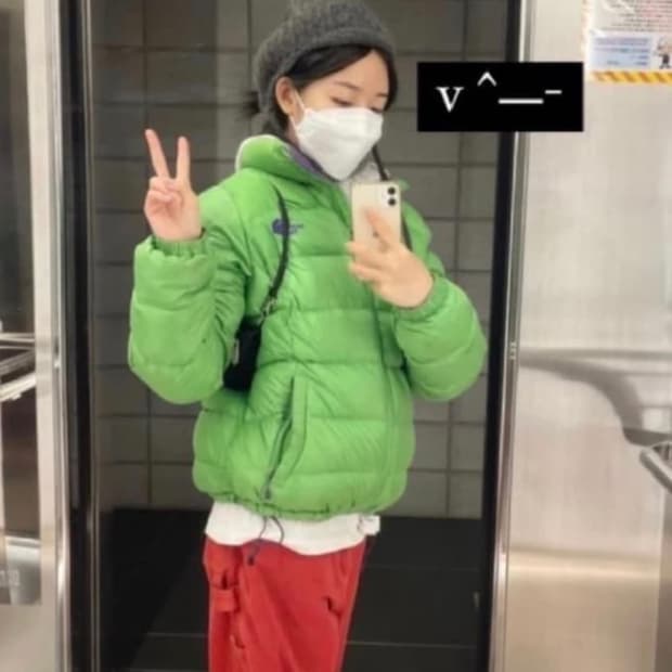 노스페이스 눕시 700 그린