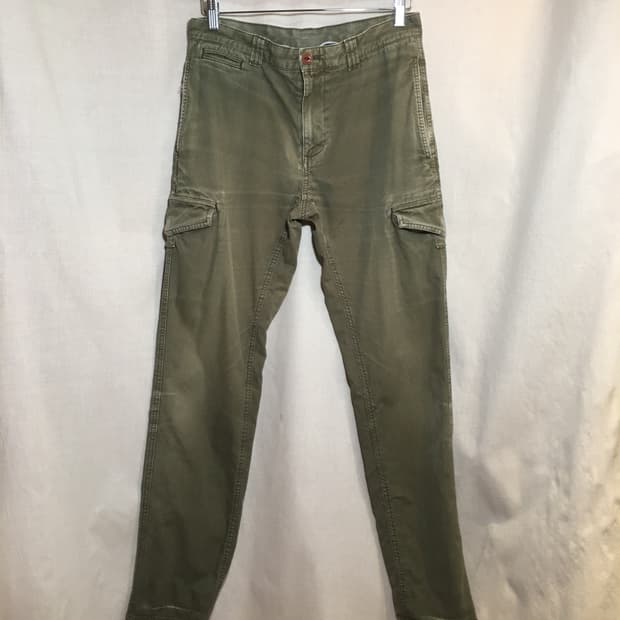 브룩스브라더스 올리브 카키 코튼 카고 팬츠 W30/L32