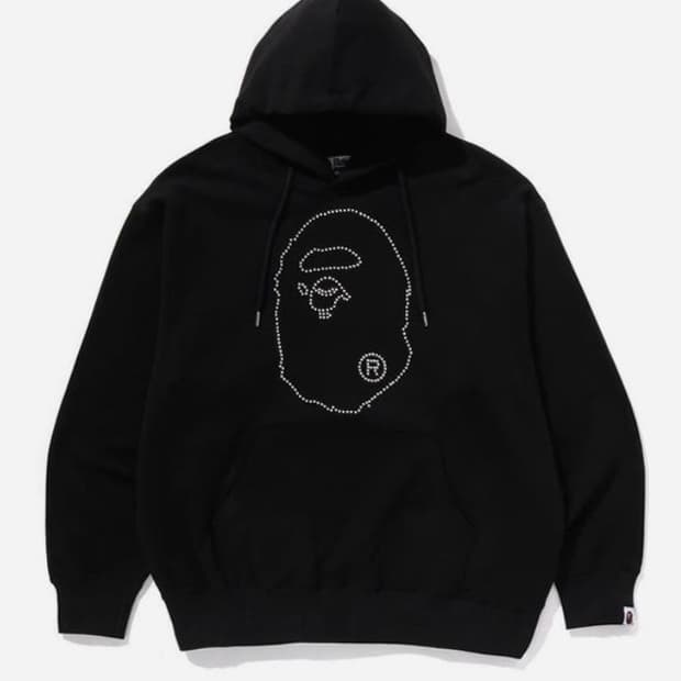 오사카 베이프 스터드 후드티