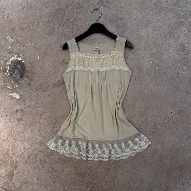 AXES FEMME 레이스 나시