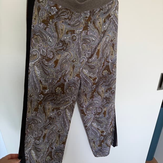 vintage pattern pants