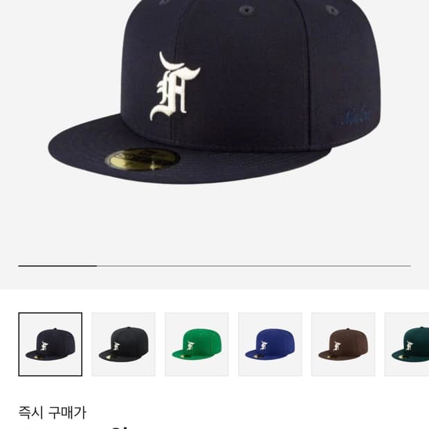Essentials x New Era Sized Cap Navy