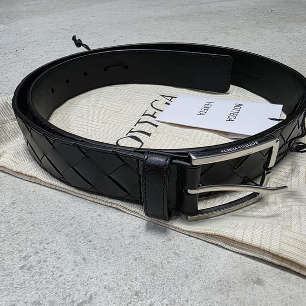 보테가베네타 인트레치아토 벨트 90