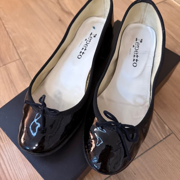 레페토 까미유 블랙 유광 37