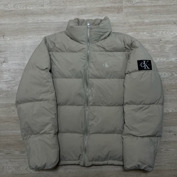 캘빈클라인 와펜 푸퍼 패딩