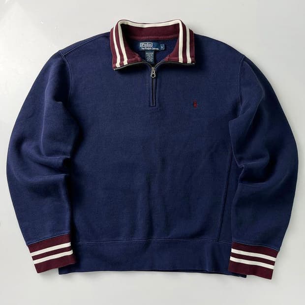 폴로 랄프로렌 00s Quarter Zip-up 하프 맨투맨 PN3426