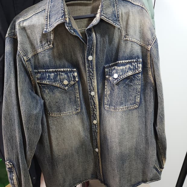 웨스턴 와일드 데님 셔츠