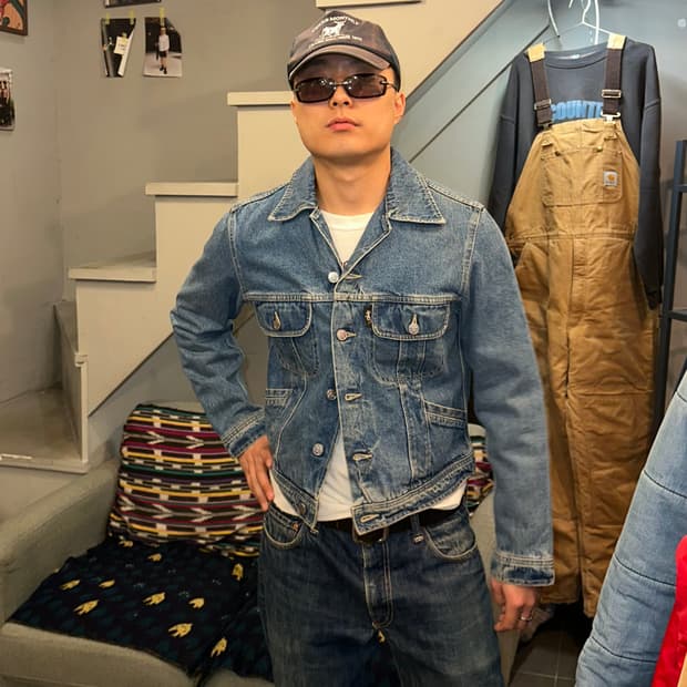 Agnes B jeans sport denim trucker jacket