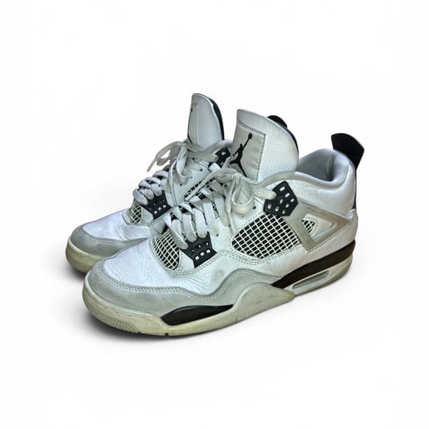 Jordan 4 Retro White and Black