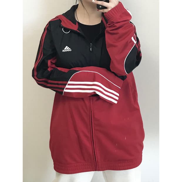 아디다스 트레이닝 바람막이 110