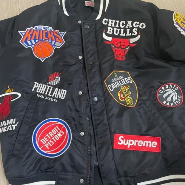 슈프림 나이키 nba 자켓