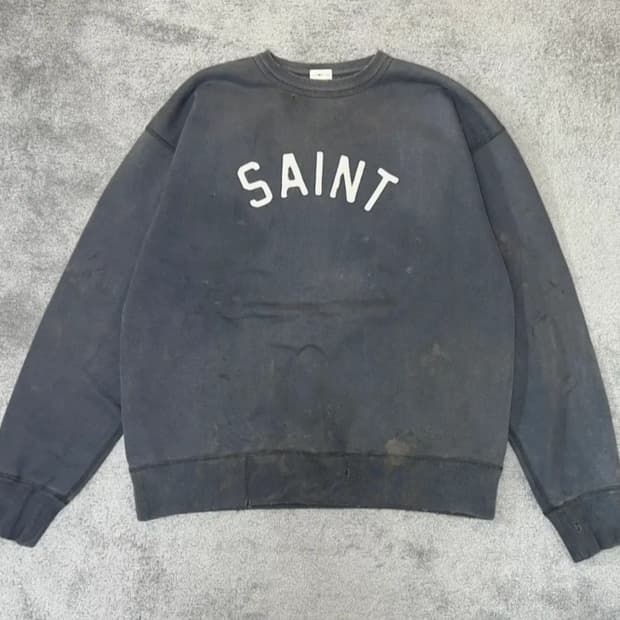 XL 세인트 마이클 21ss 스웻셔츠