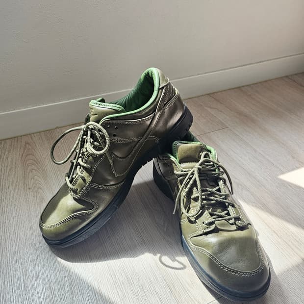 나이키 덩크 로우 레트로 프리미엄 QS 아미 올리브앤블랙 280