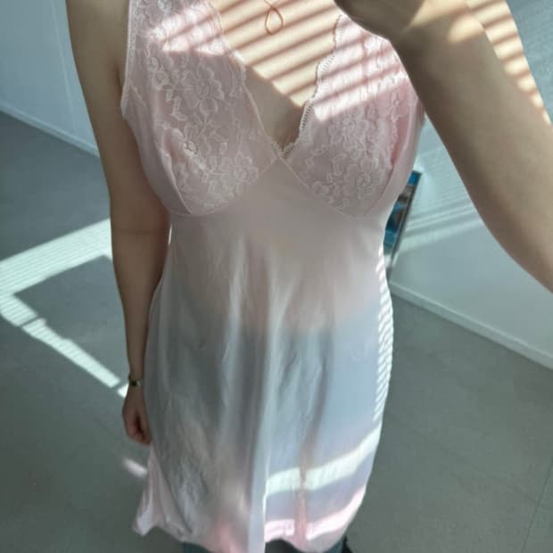 유럽 빈티지 레이스 원피스