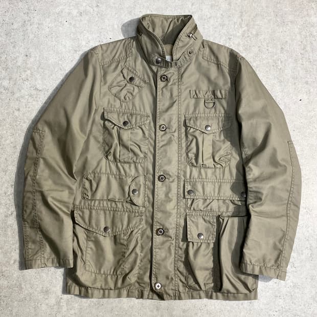 [38] 맥킨토시 필로소피 유틸리티 멀티포켓 투웨이 집업 자켓