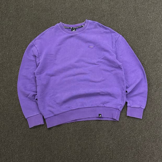 M)KANGOL 빈티지 퍼플 스웻셔츠