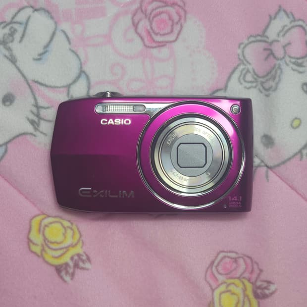 카시오 엑슬림 EX-Z2300 퍼플 와인 모카 로제 나연 디카