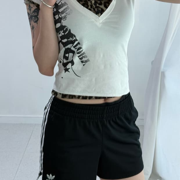 아디다스 블랙 숏팬츠