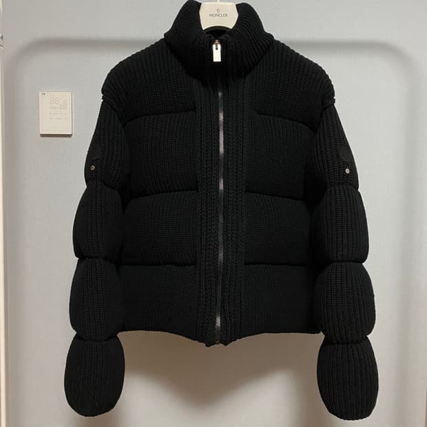 [L] 22FW 몽클레어 Moncler 알릭스 패딩 니트 가디건 자켓