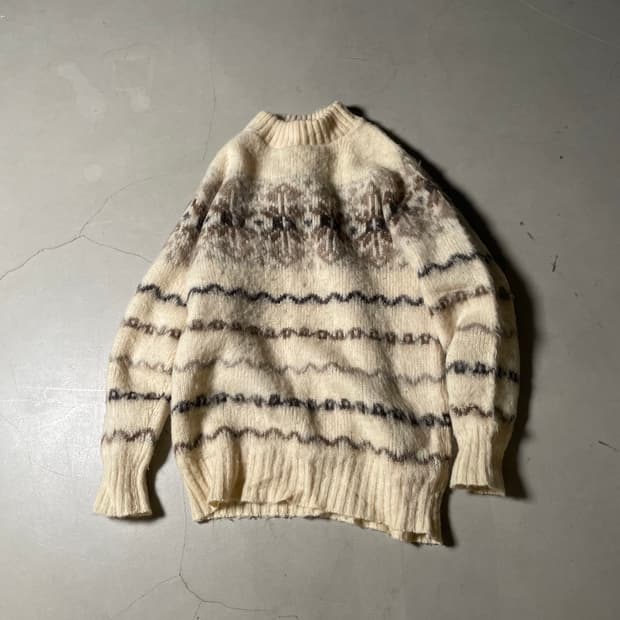90’s Vintage Nordic Wool Sweater