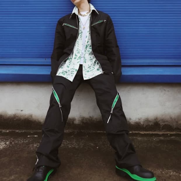 [50•48] 보테가베네타 멀티 지퍼 셋업