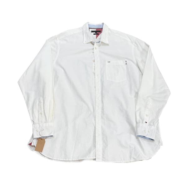 타미 힐피거 코튼 셔츠/2XL-3XL