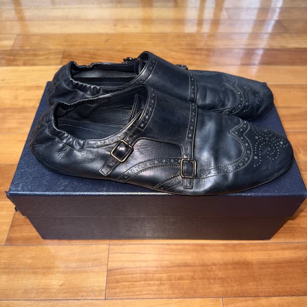 Shuffle double monk strap shoes [10]