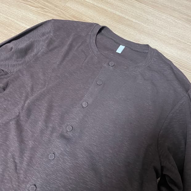 [2] LES Henn cardigan (brown)