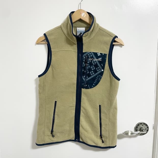 콜롬비아 후리스 조끼