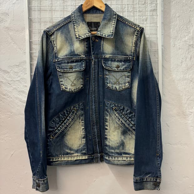 VTG 빈티지 데님 워싱 자켓 L