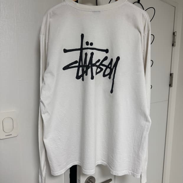 스투시 베이직 롱슬리브 XL