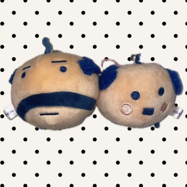 다마고치 오야지치 니코누이 세트 커플 키링 