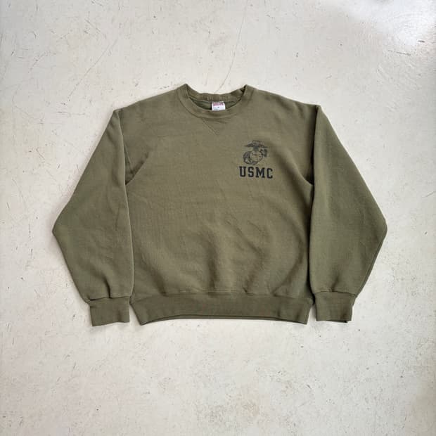 USMC USA OG 미해병 빈티지 스웻셔츠 M