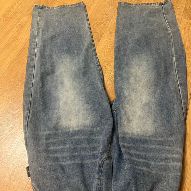 벌룬핏 사이드 스냅 청바지 흑청바지 일괄 판매 L