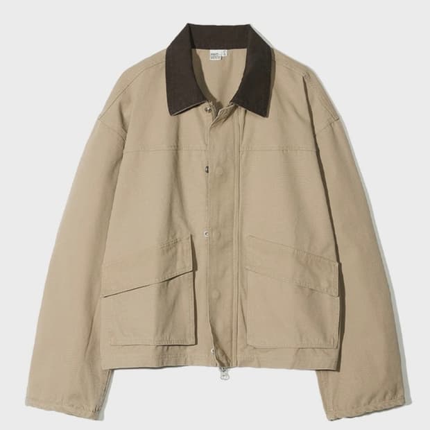 파르티멘토 빈티지 워싱 와이드 워크자켓