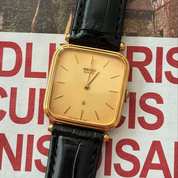 Seiko 세이코 골드 스퀘어 1979