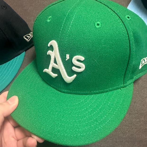 뉴에라 오클랜드 캡모자 7 5/8